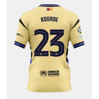 Camiseta Barcelona Jules Kounde #23 Segunda Equipación Replica 2025-26 mangas cortas